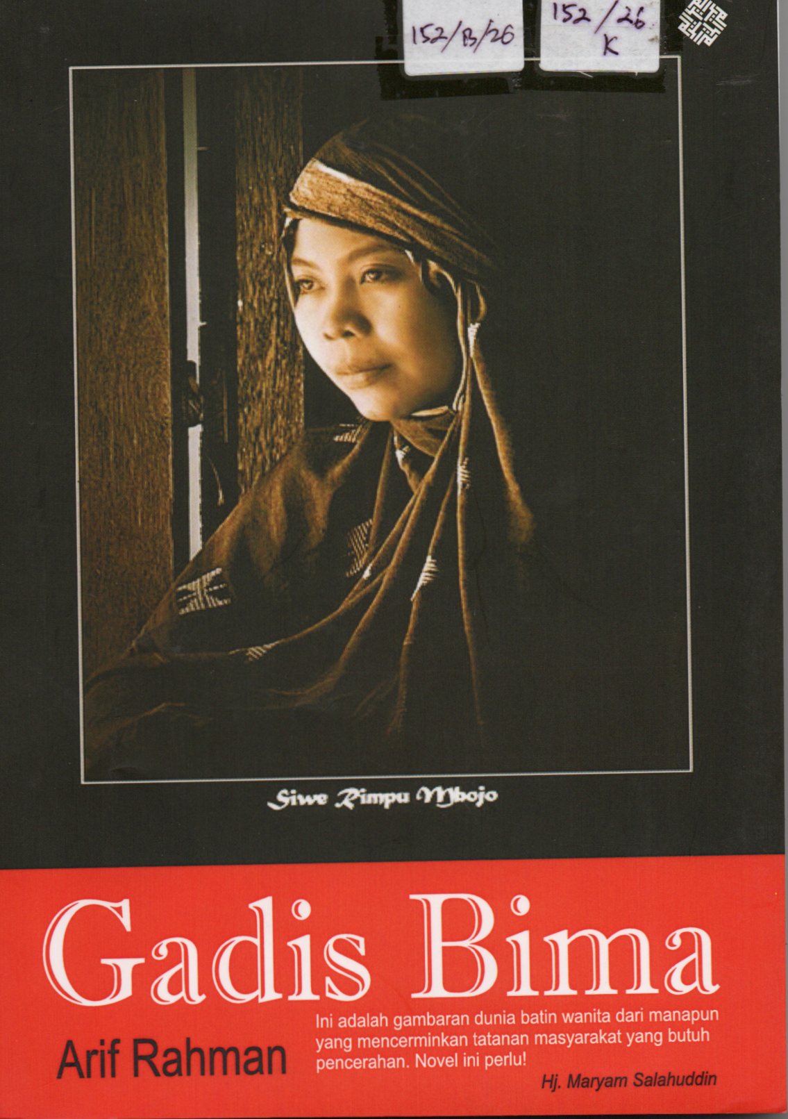 Cover Gadis Bima / Arif Rahman