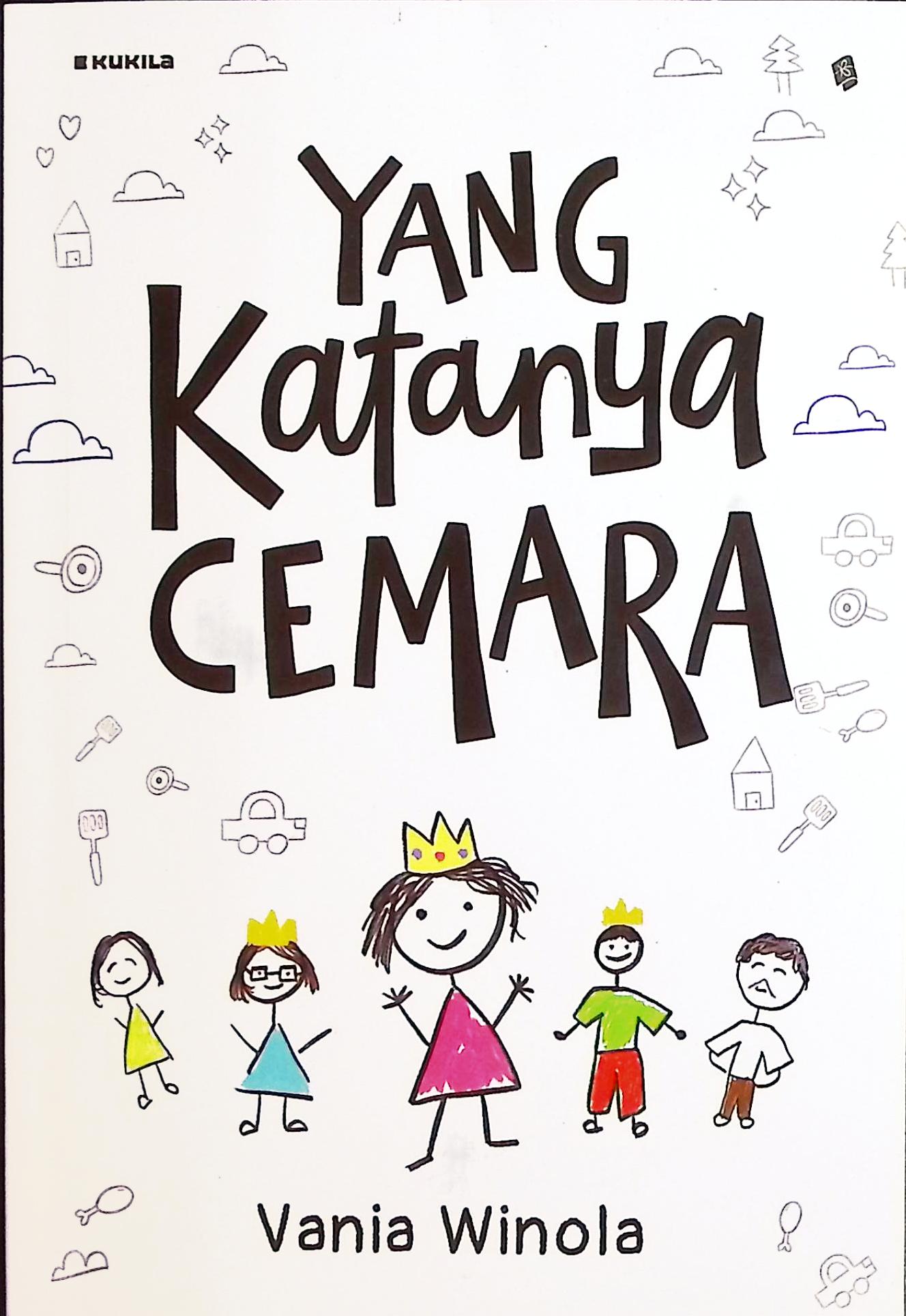 Cover Yang katanya cemara / Vania Winola; penyunting, Intan Apriani