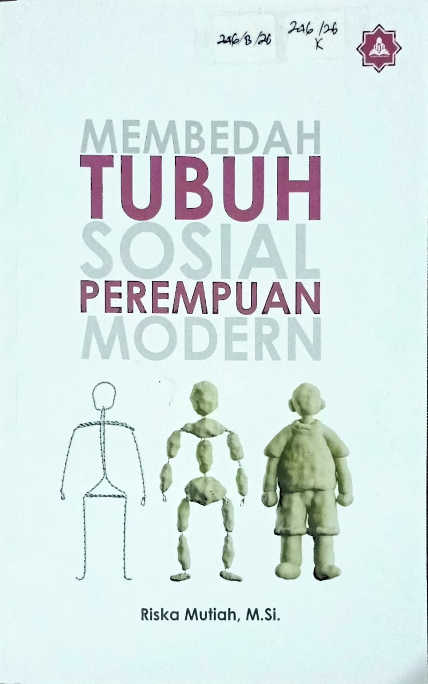 Cover Membedah tubuh sosial perempuan modern / Riska Mutiah; editor, Nikmatullah