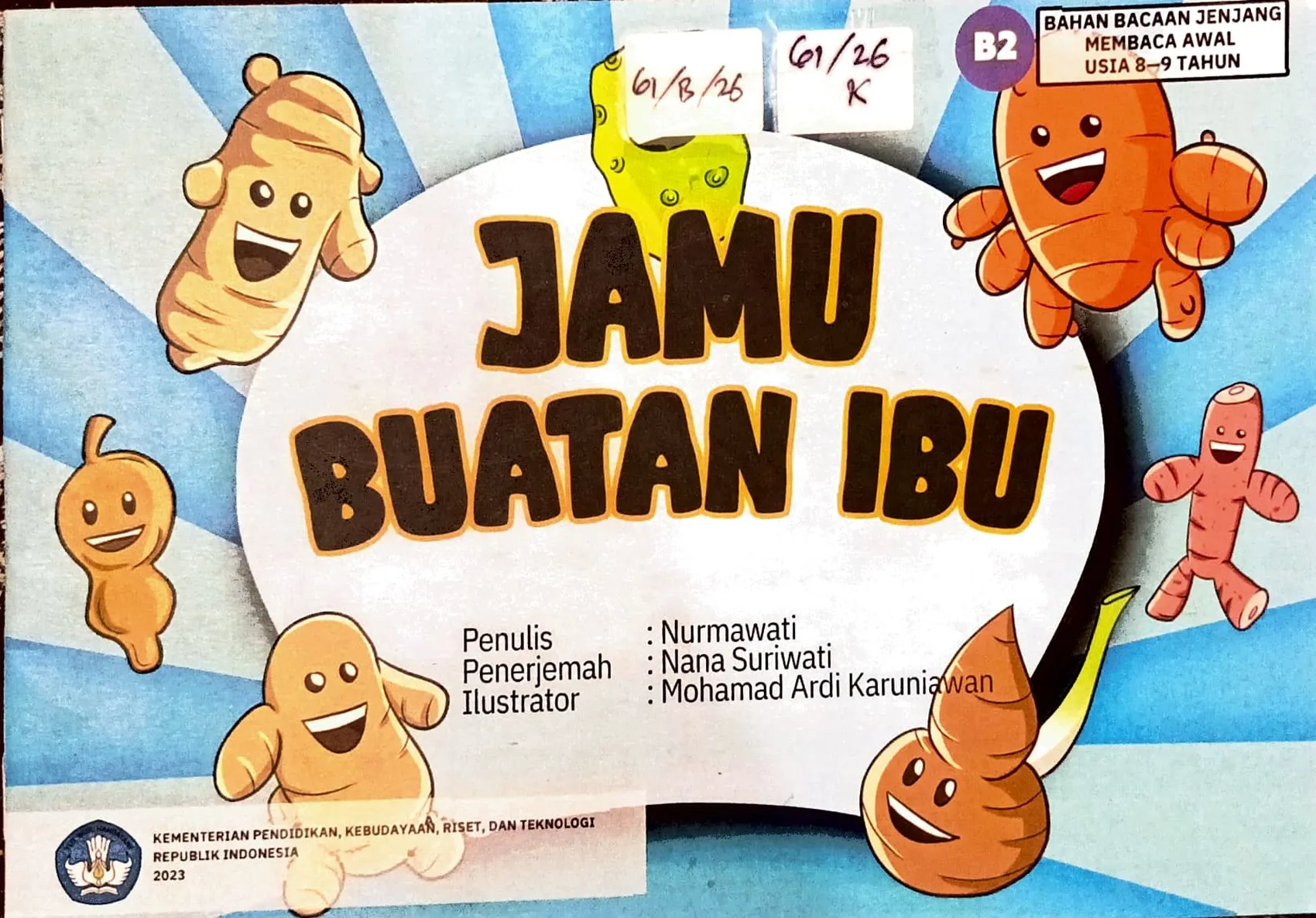 Cover Jamu buatan ibu / Nurmawati; editor, Rizki Gayatri, Azmul imtihan