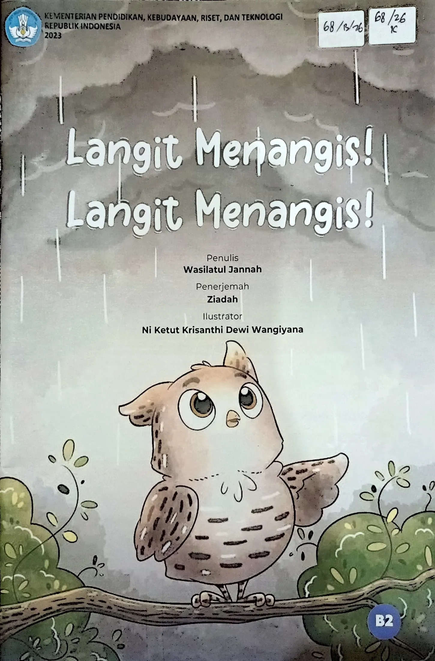 Cover Langit menangis! langit menangis  / Wailatul Jannah; editor, Safoan Abdul Hamid, Umbara Diki Pratama