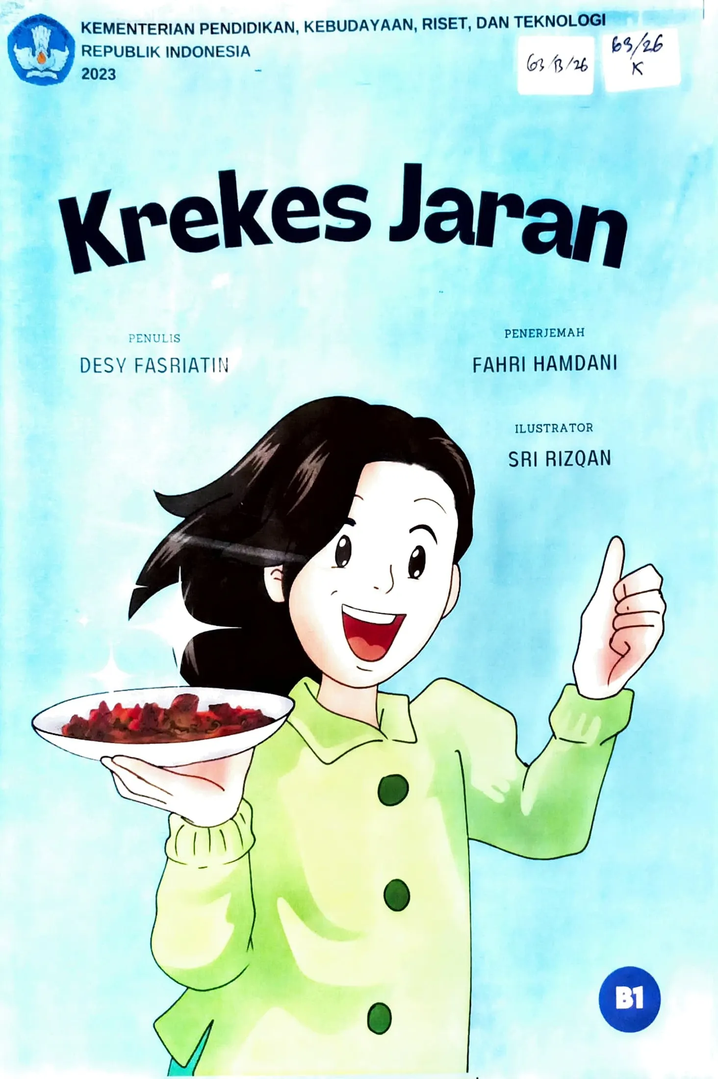 Cover Krekes jaran / Desy Fasriatin; editor, Kasman, Sri Rizqan