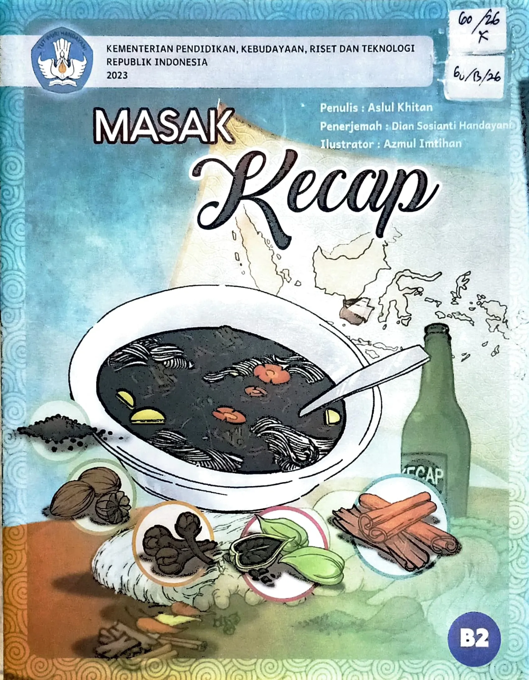 Cover Masak kecap  / Aslul Khitan; editor, Rizki Gayatri, Azmul Imtihan