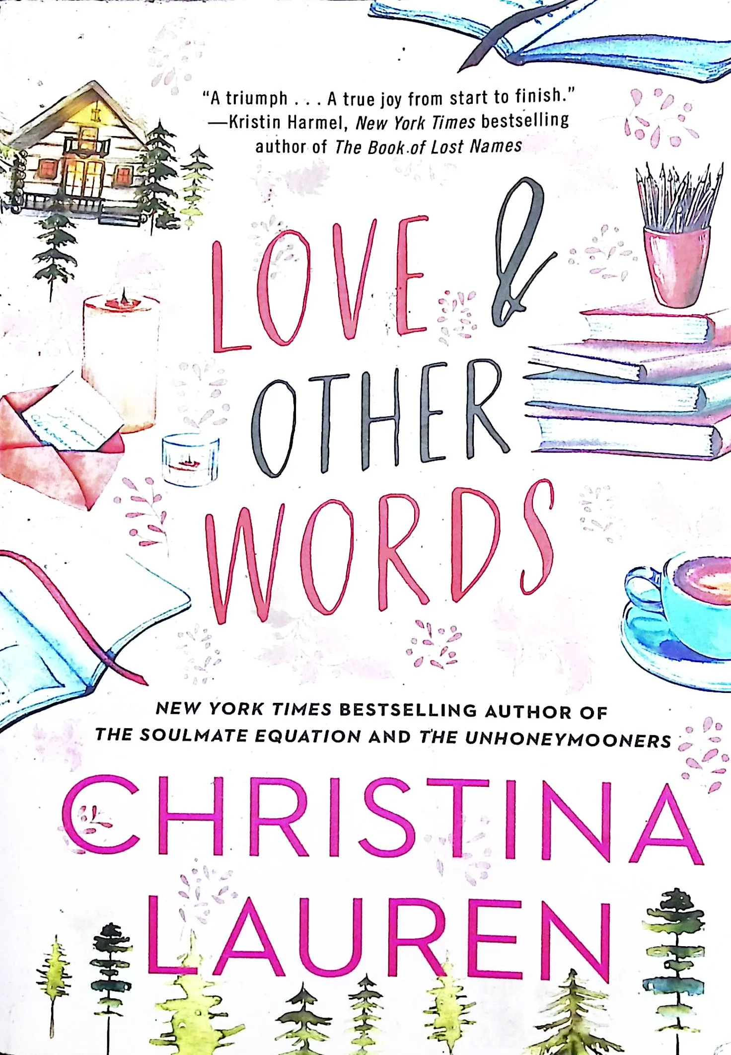 Cover Love and Other Words / Lauren, Christina