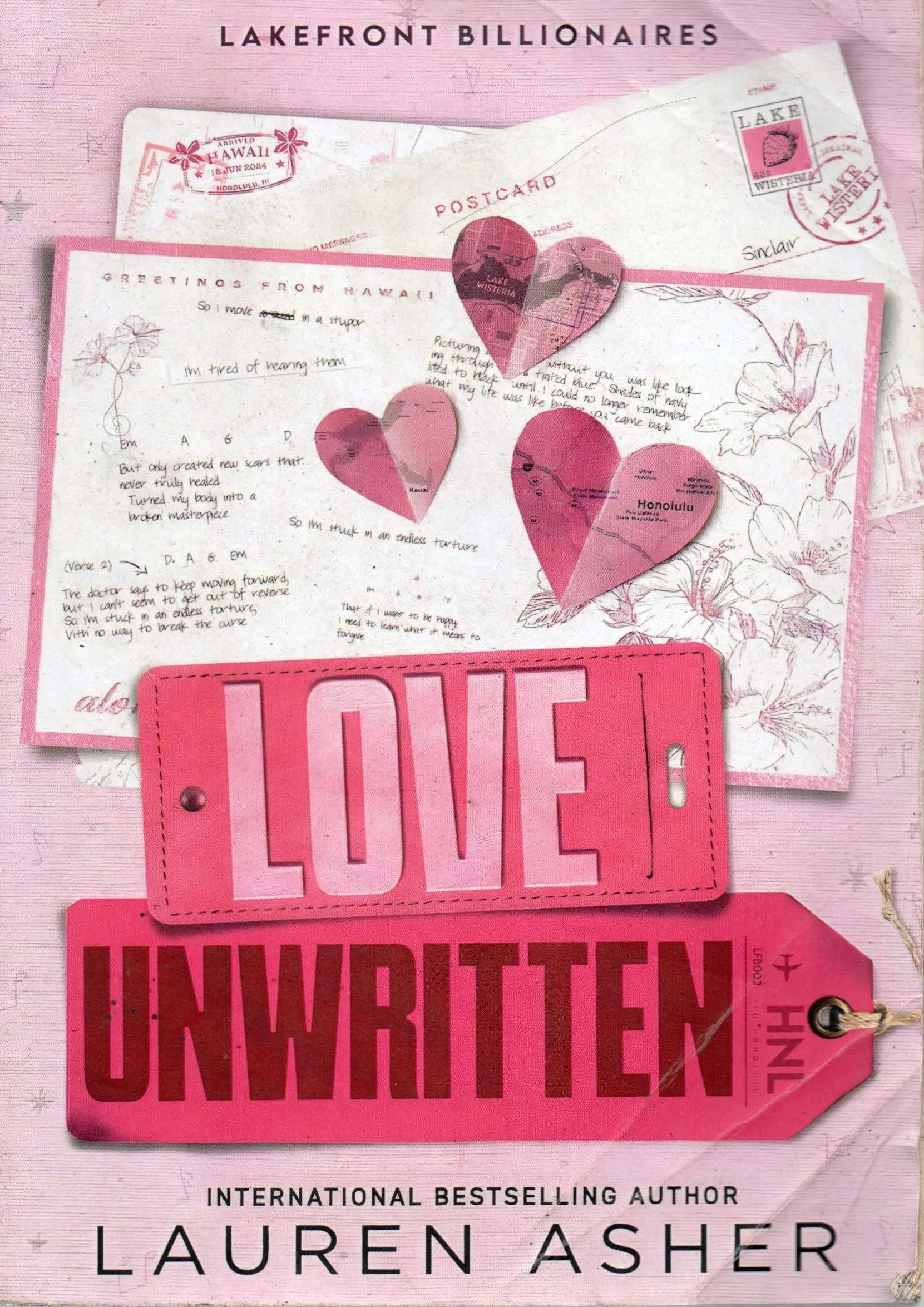 Cover Love Unwritten / ASHER, LAUREN