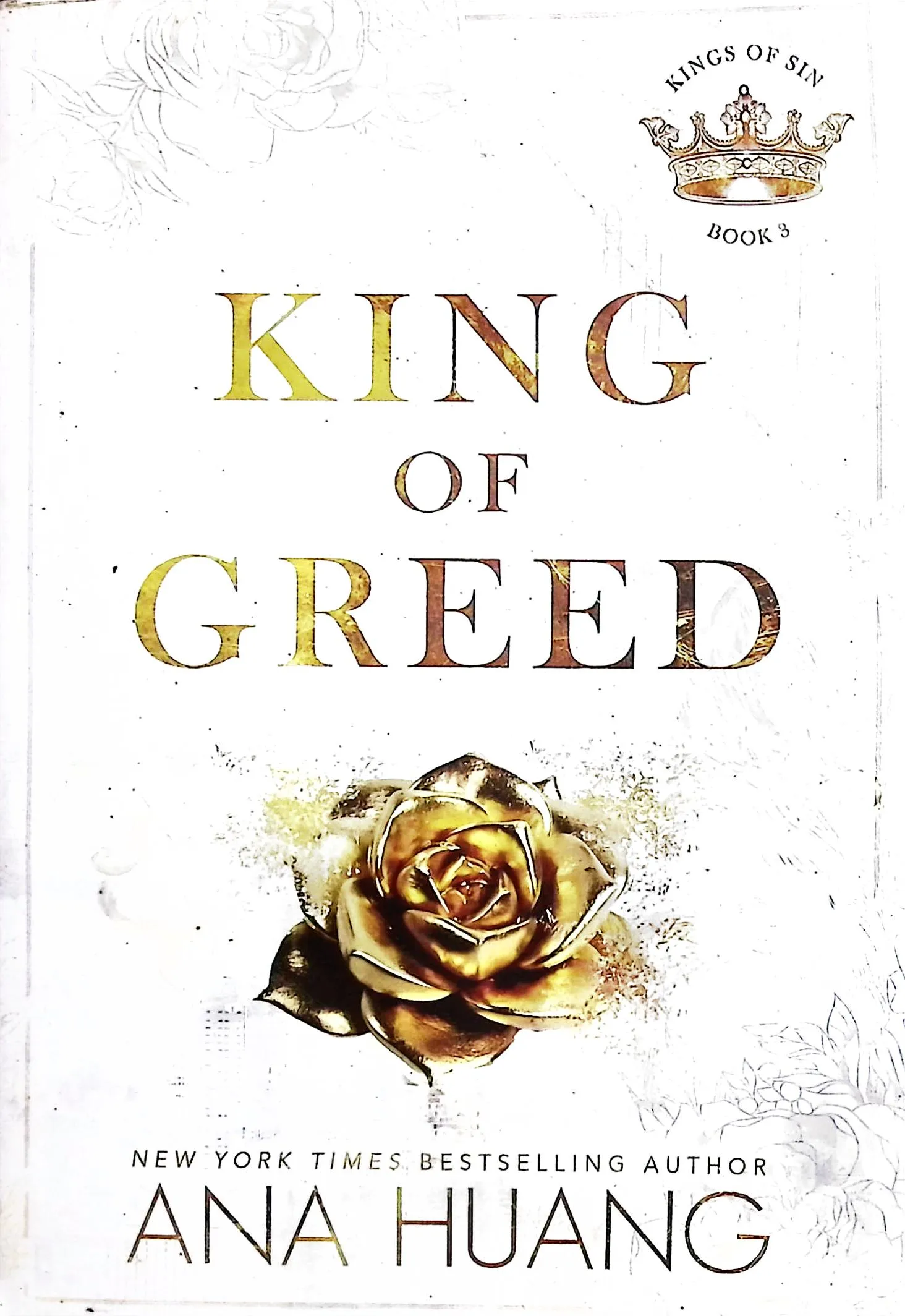 Cover King of Greed / Huang, Ana