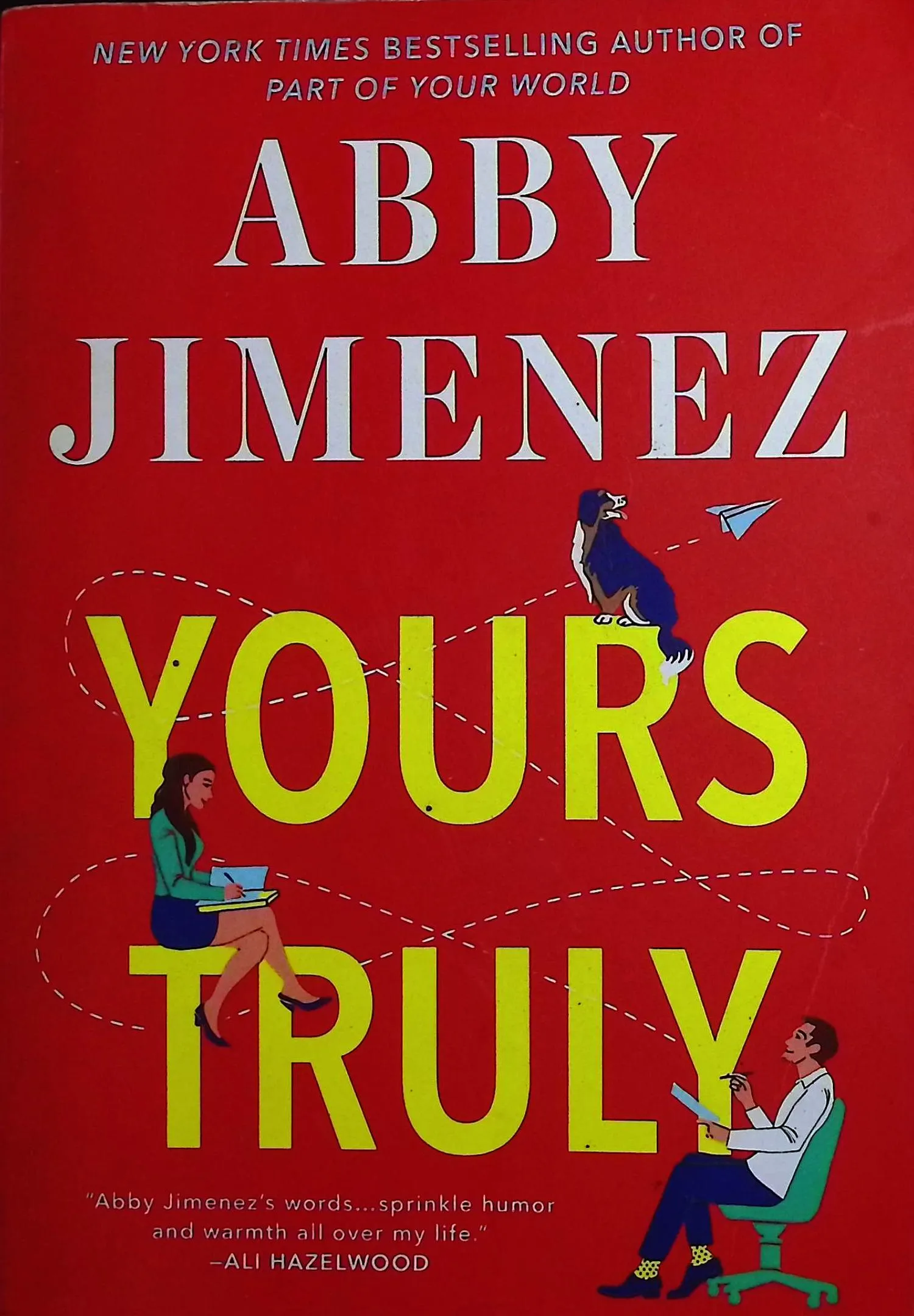Cover Yours Truly / Jimenez, Abby