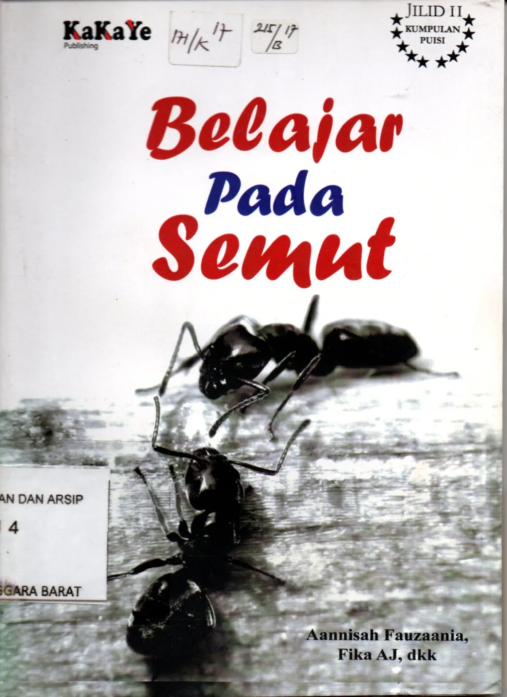 Cover Belajar Pada Semut /  / Aannisah Fauzania