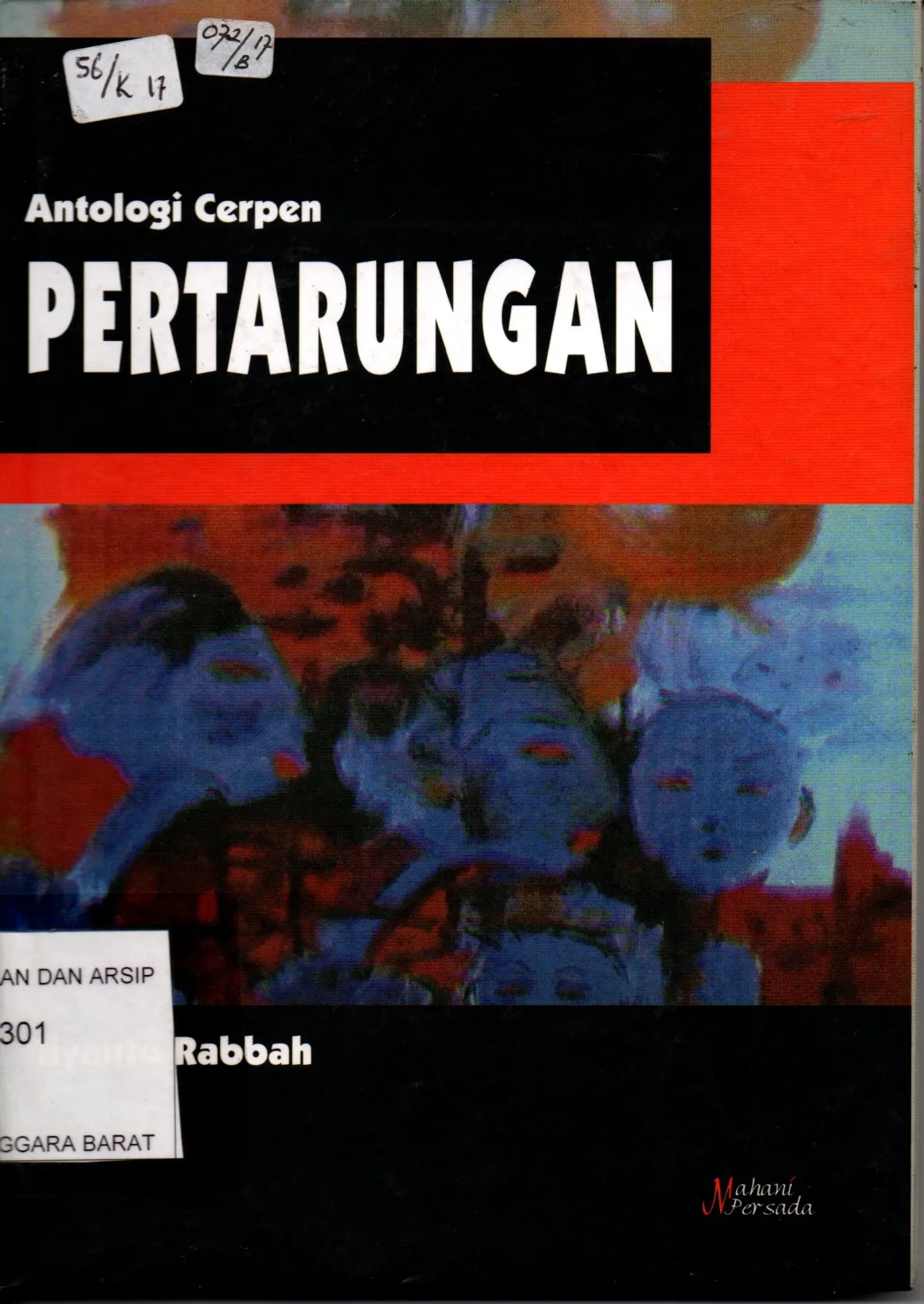 Cover Pertarungan: antologi cerpen / Riyanto Rabbah