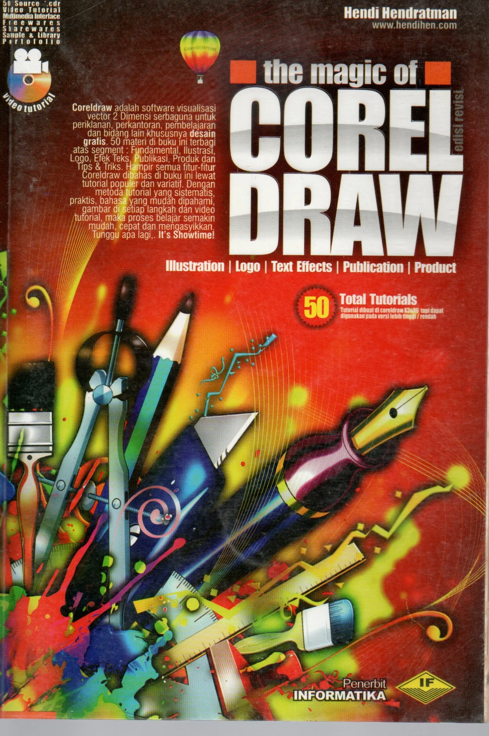 Cover Magic of corel draw / Hendri Hendratman