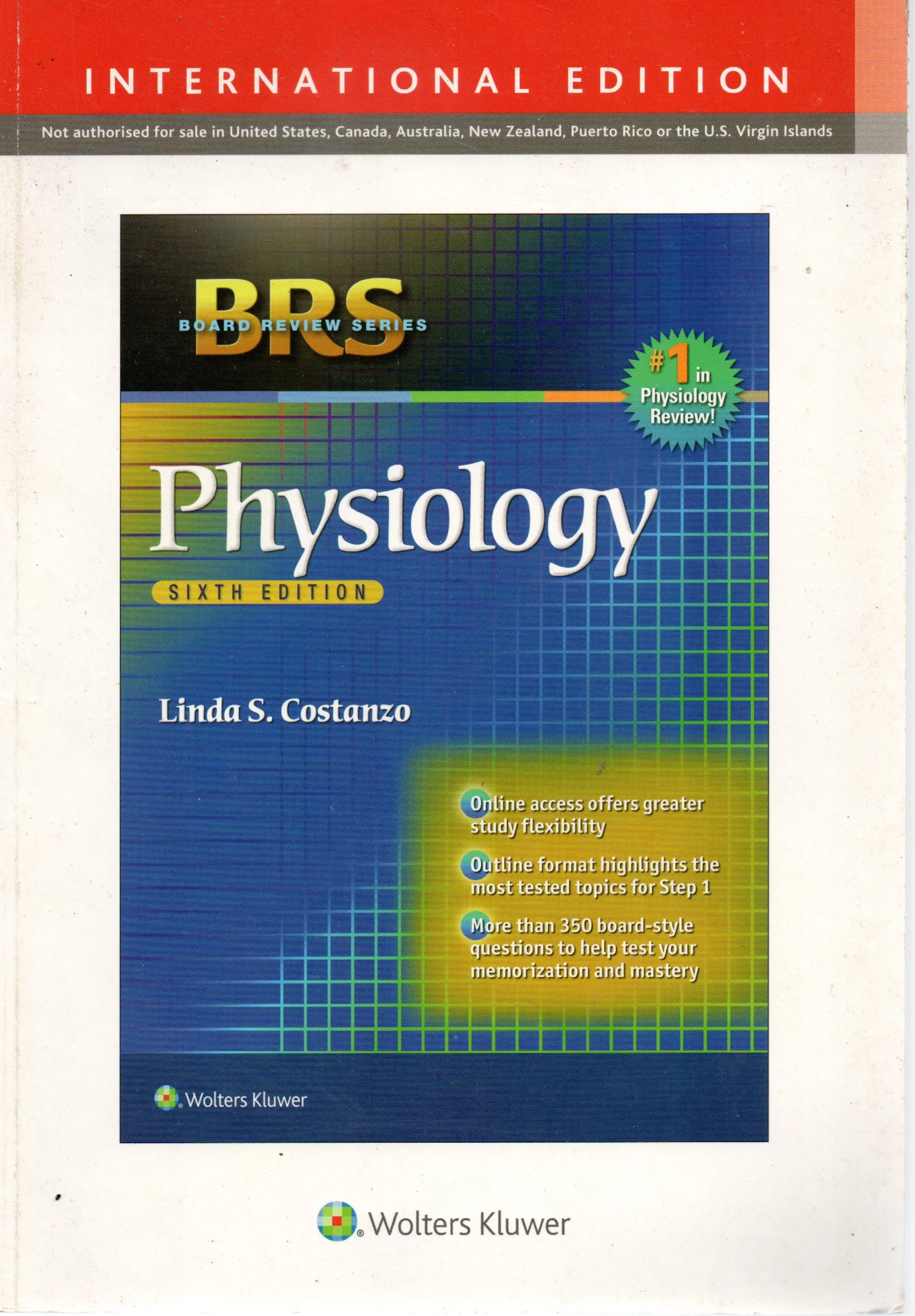 Cover Physiology /  Costanzo, Linda S.
