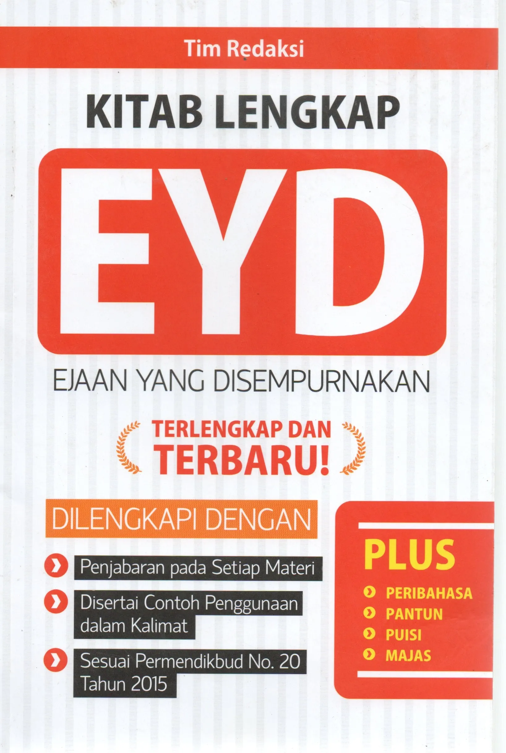 Cover Kitab Lengkap EYD Ejaan yang disempurnakan / KIT