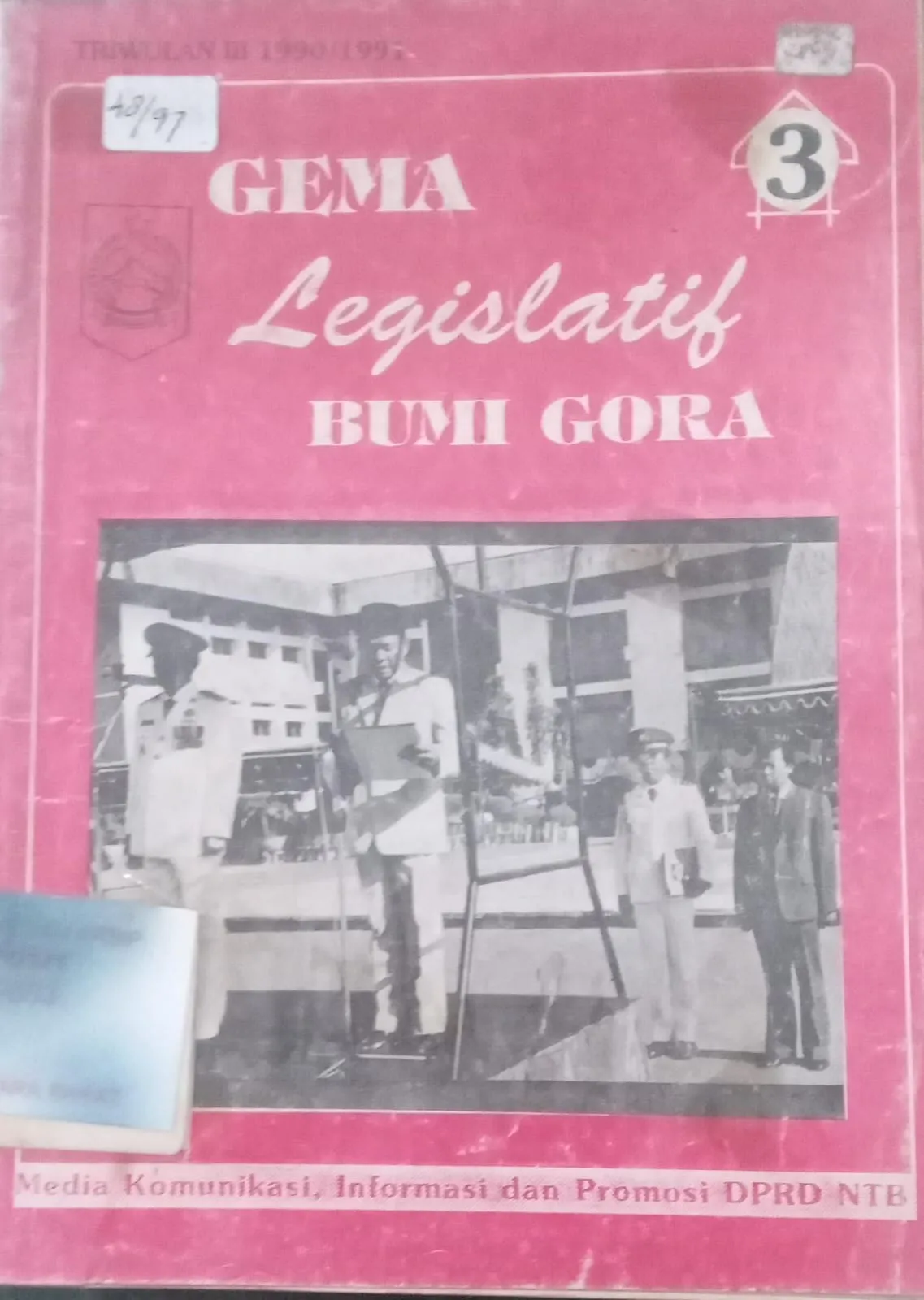Cover GEMA Legislatif Bumi Gora / Dewan Perwakilan Rakyat Daerah NTB