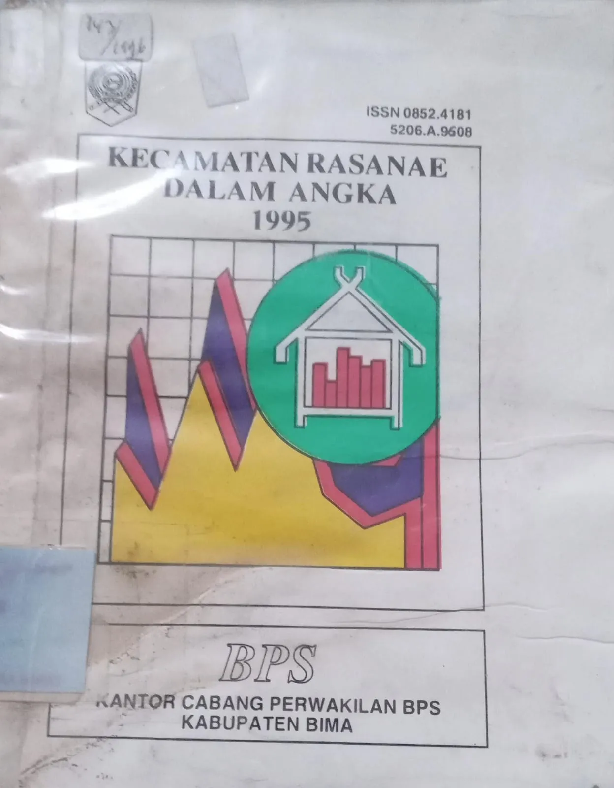 Cover Kecamatan Rasanae dalam Angka 1995 / BPS Kantor Cabang Perwakilan BPS Kabupaten Bima