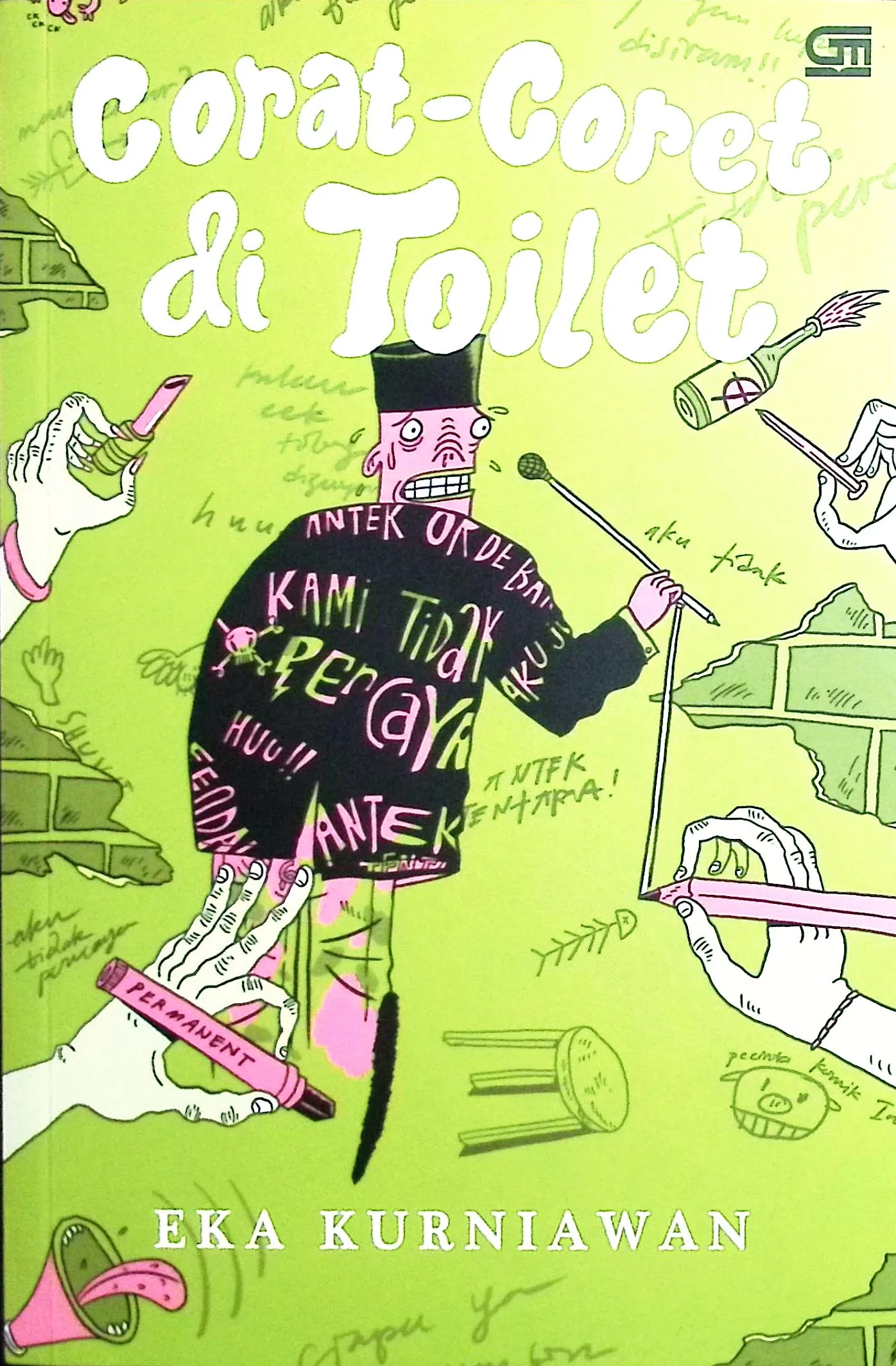 Cover Corat-coret di toilet / Eka Kurniawan
