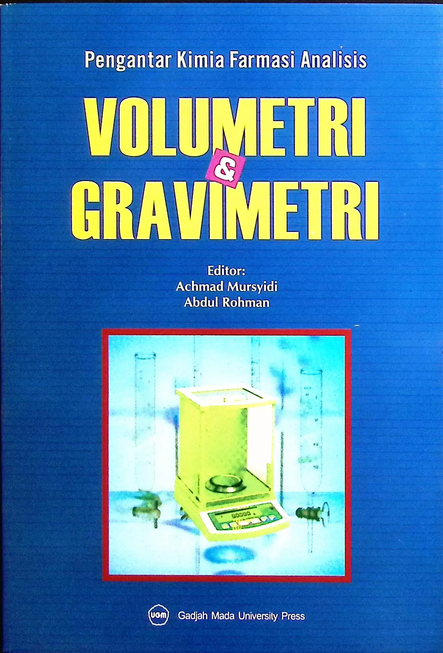 Cover Pengantar kimia farmasi analisis volumetri & gravimetri