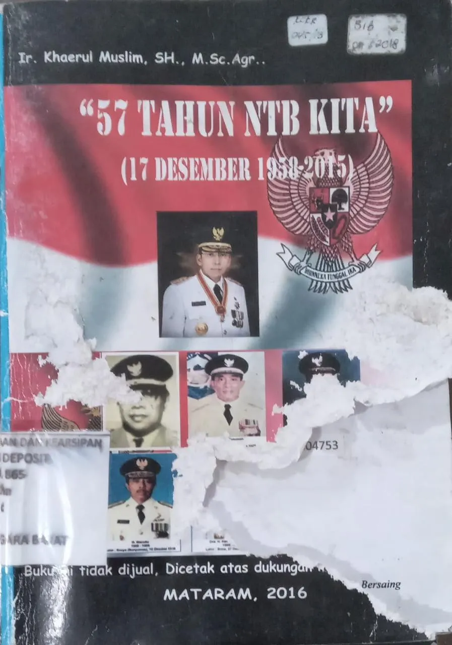 Cover Lima Puluh tujuh Tahun  NTB Kita (17 Desember 2015) / Khaerul Muslim