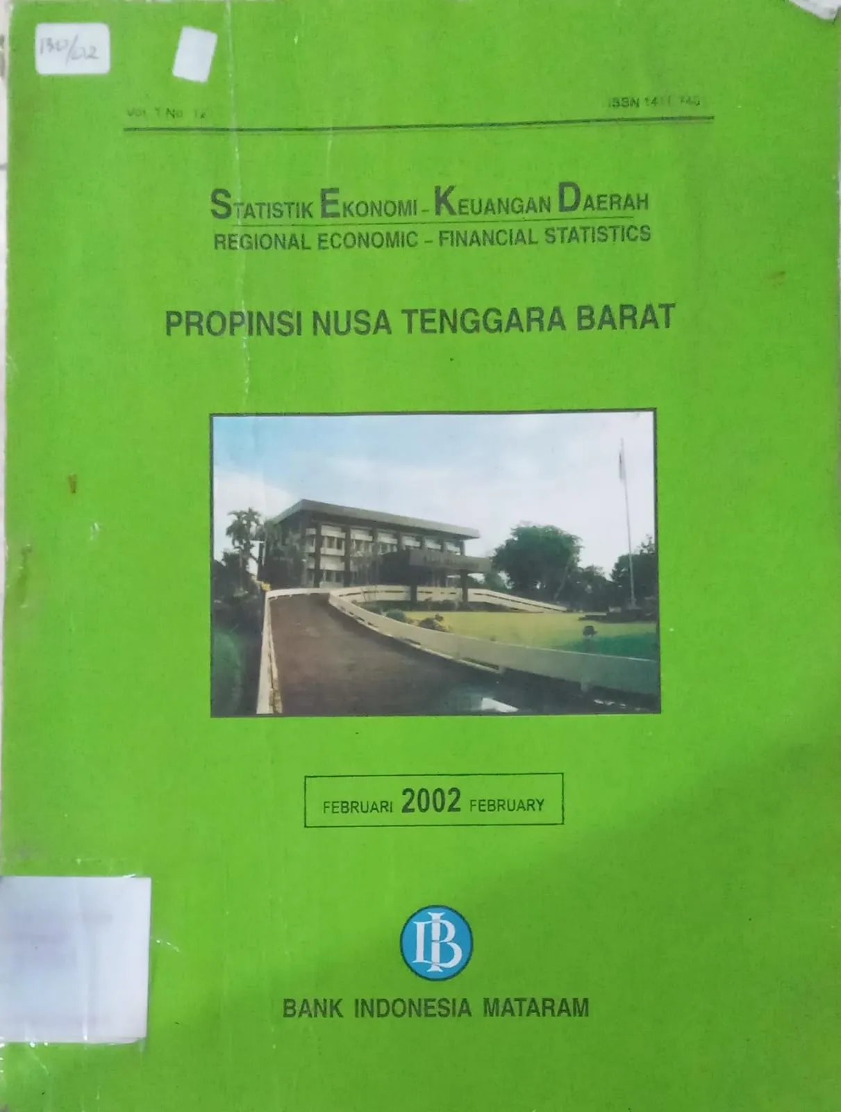 Cover Statistik Ekonomi-Keuangan Daerah Provinsi Nusa Tenggara Barat 2002