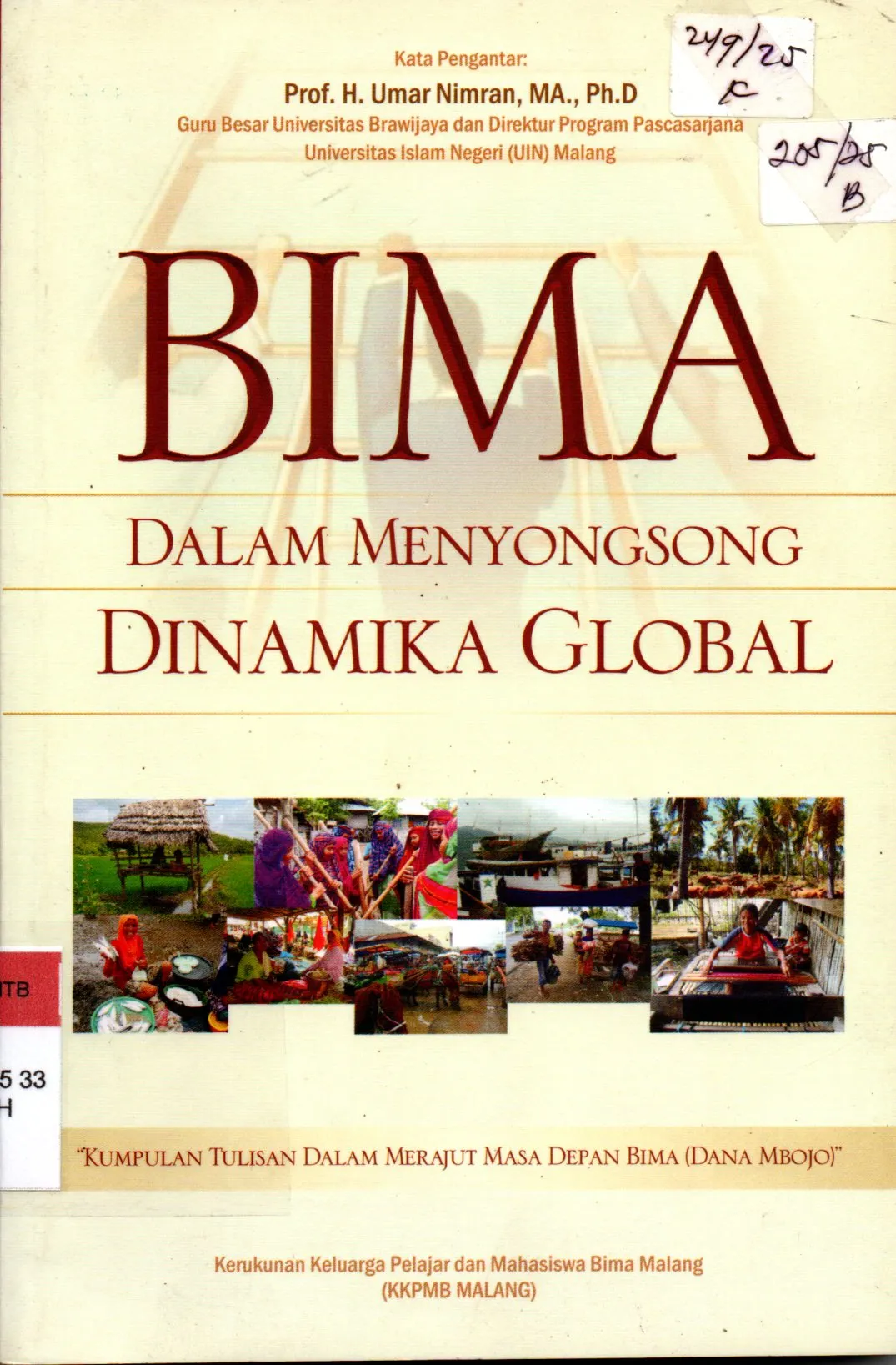 Cover Bima Dalam Menyongsong Dinamika Global / Muhammad Fauzi Ahmad, dkk