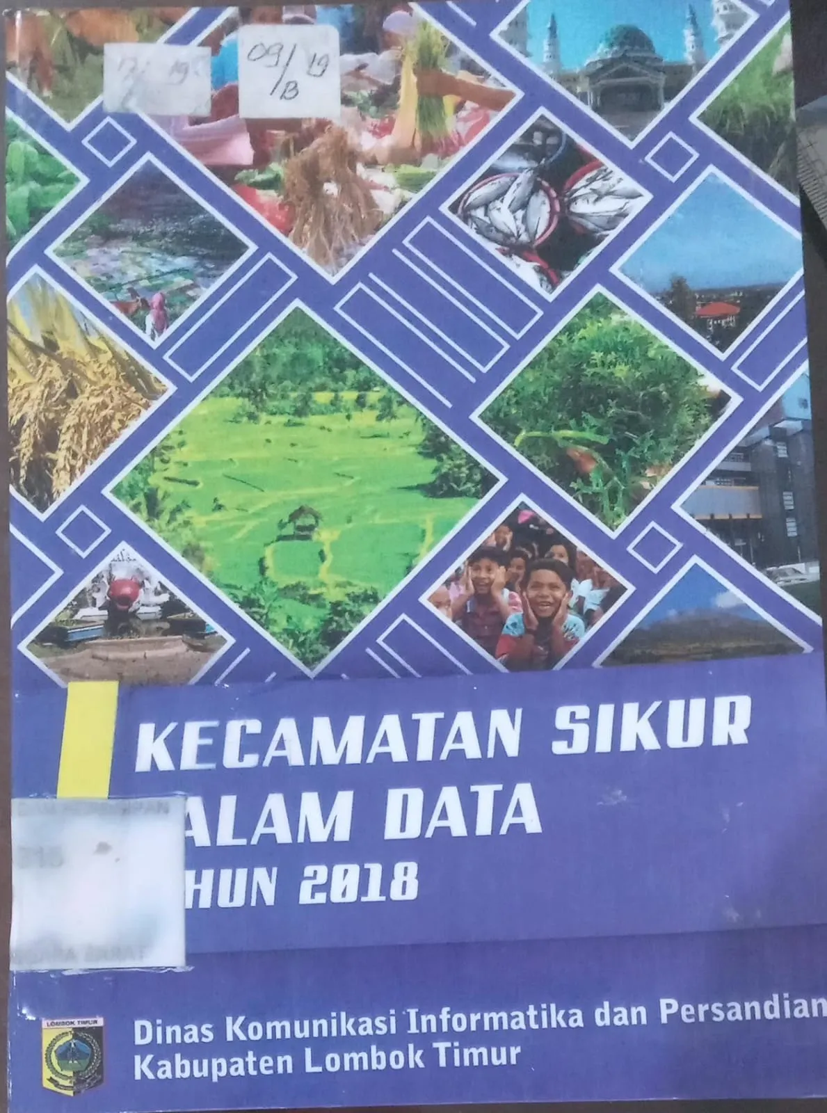 Cover Kecamatan Sikur dalam Angka Tahun 2018 / Dinas Komunikasi Informasi dan Persandian Kabupaten Lombok Timur
