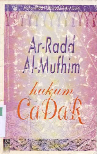 Cover Ar-Radd Al-Mufhan, hukum cadar, / Muhammad Nashiruddin Al-Albani ; penerjemah, Abu Shafiya