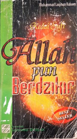 Cover Kedai Sufi, Allah pun berdzikir, / Muhammad Luqman Hakim