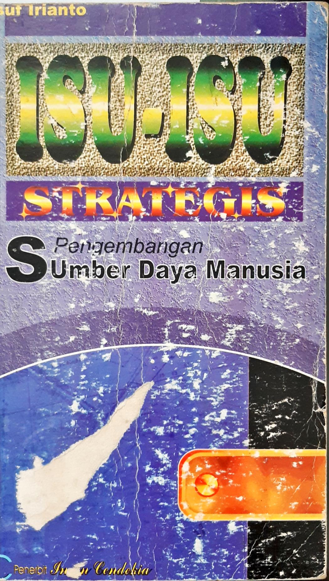 Cover Isu-isu :  Strategis pengembangan sumber daya manusia / Yusuf Irianto