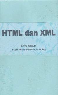 Cover HTML dan XML, Betha Sidik / Betha Sidik