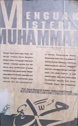 Cover Menguak misteri Muhammad Shallallahu' Alaihi Wa Sallam / Prof. David Benyamin Keldani