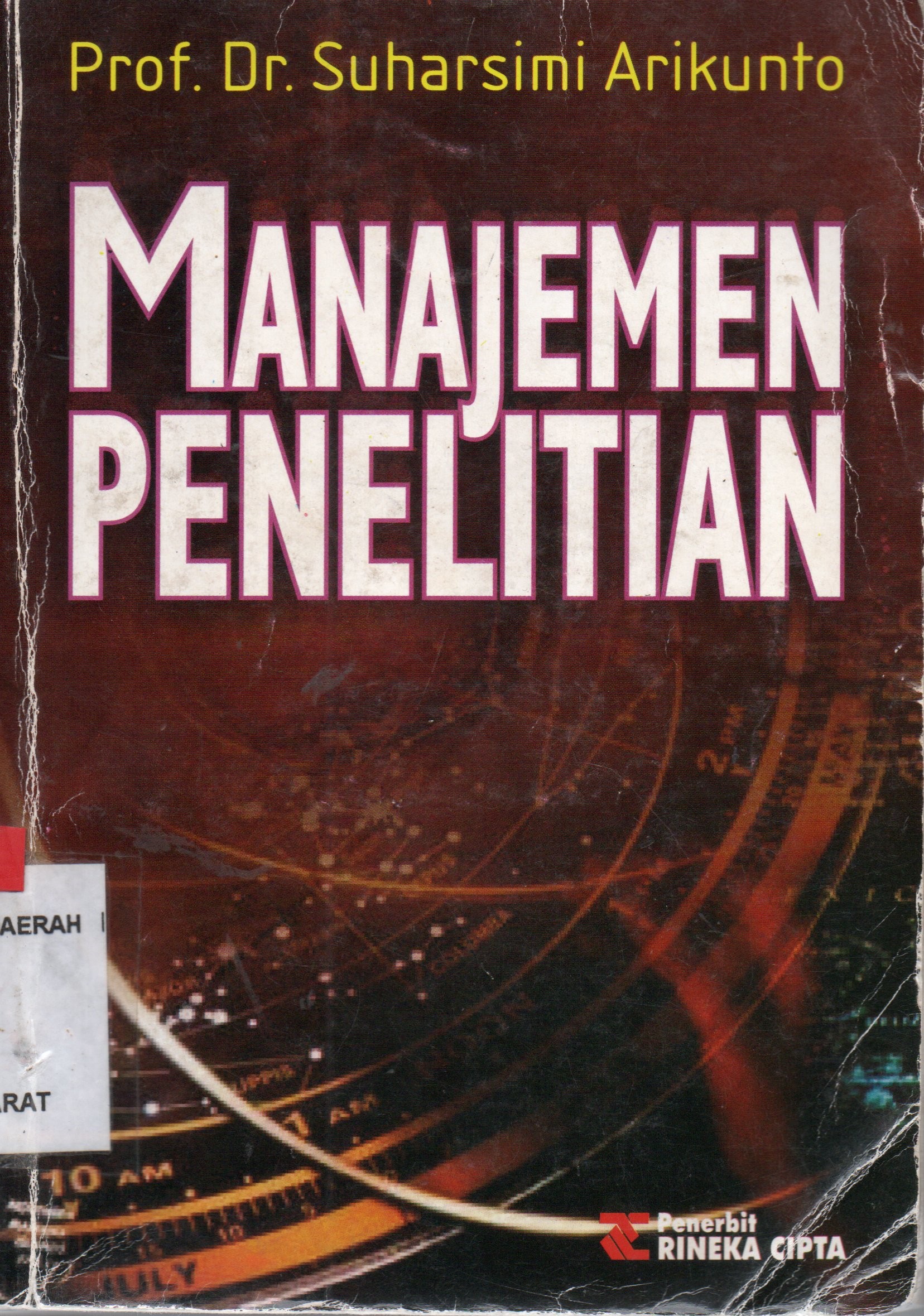Cover Manajemen penelitian / Suharsimi Arikunto