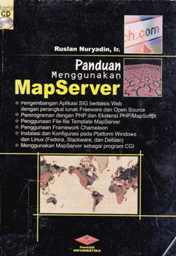 Cover Panduan menggunakan map server / Ruslan Nuryadin