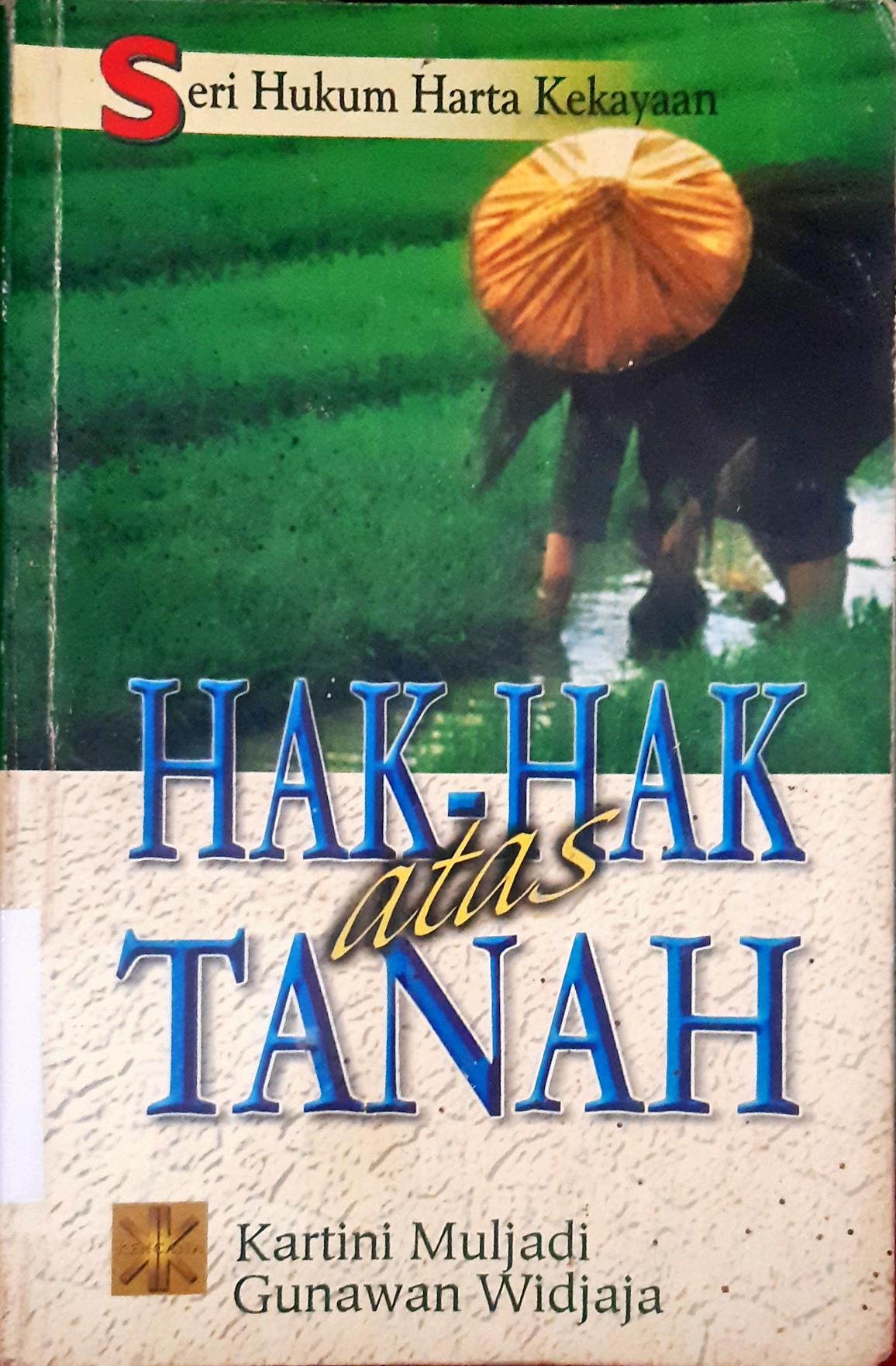 Cover Hak-hak atas tanah, Kartini Mulyadi