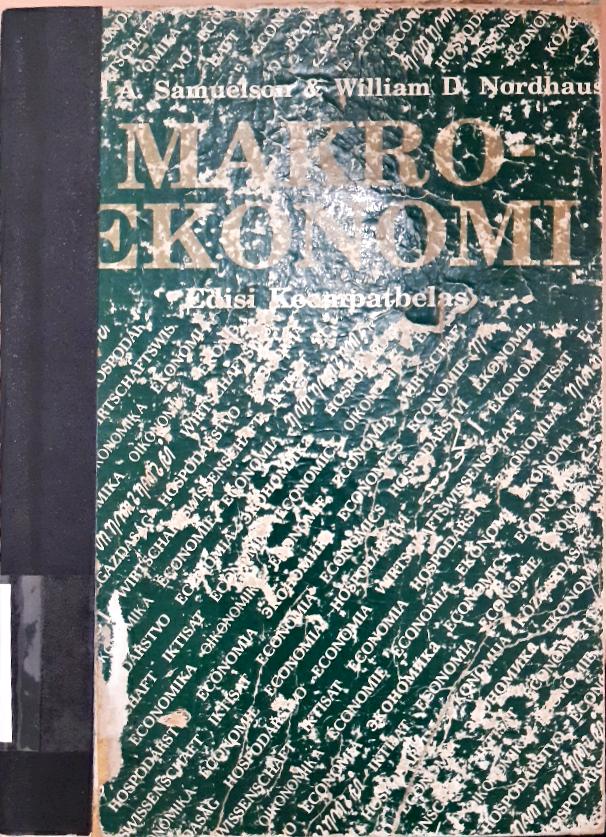 Cover Ilmu makroekonomi, / Paul A. Samuelson William O. Norohaus