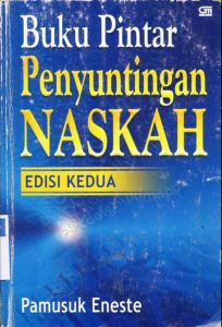 Cover Buku pintar penyuntingan naskah / Pamusuk Eneste