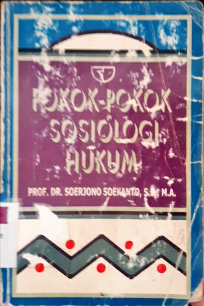 Cover Pokok-Pokok Sosiologi Hukum / Prof. Dr. Soejono Soekanto