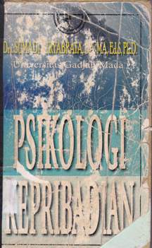 Cover Psikologi kepribadian / Drs. Sumadi Suryabrata, B.A., M.A.
