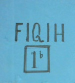 Cover Fiqih 1b, Kelas I Setengah Caturwulan II dan Caturwulan III, Kurikulum MTs 1994 Sesuai GBPP, Penulis Drs. Suali MS