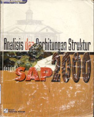 Cover Analisis dan perhitungan struktur dengan SAP 2000