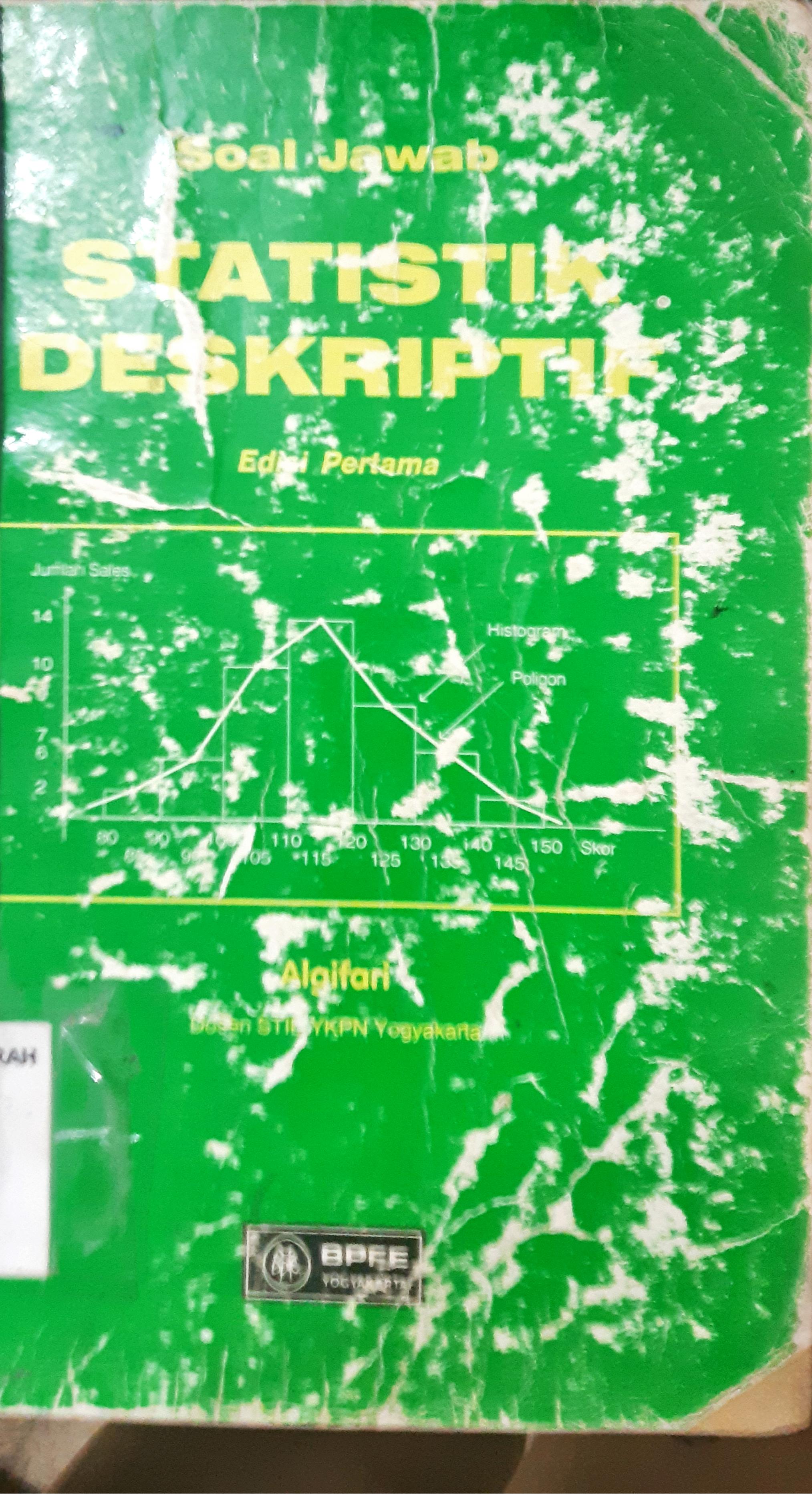 Cover Statistik deskriptif