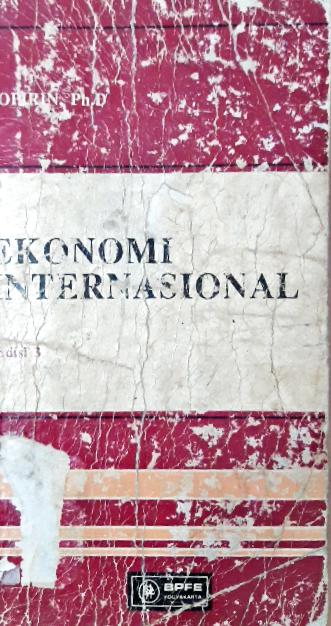 Cover Ekonomi Internasional, Nopirin / Nopirin, Ph.D