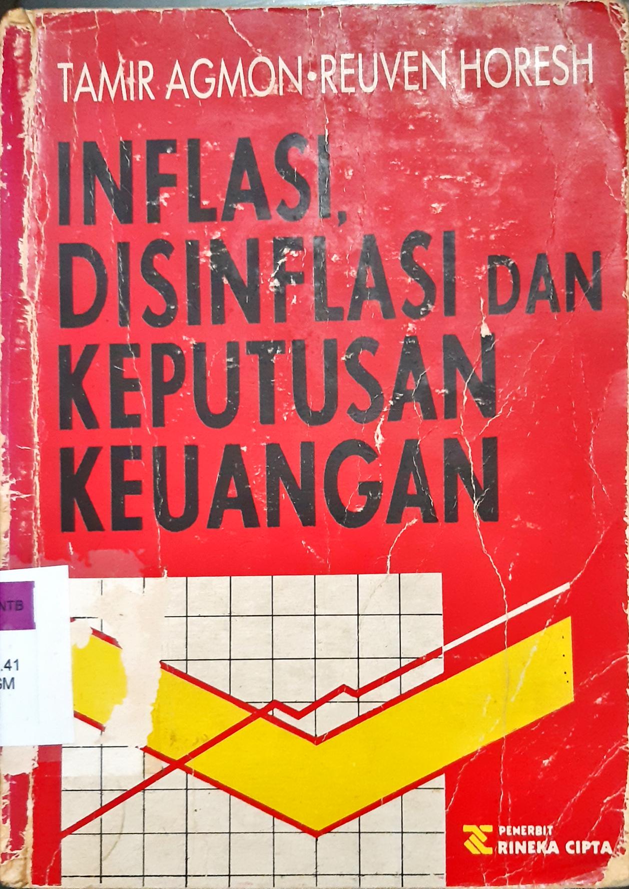 Cover Inflasi, disinflasi dan keputusan keuangan. / Tamir Agmon