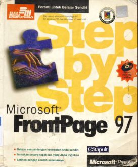 Cover Microsoft frontpage 97 step by step / Catapult