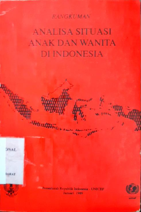 Cover Rangkuman analisa situasi anak dan wanita di Indonesia