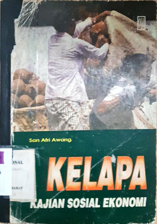 Cover Kelapa kajian sosial ekonomi / San Arfi Awang