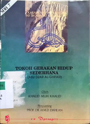 Cover Tokoh gerakan hidup sederhana / Khalid Muhhammad Khalid