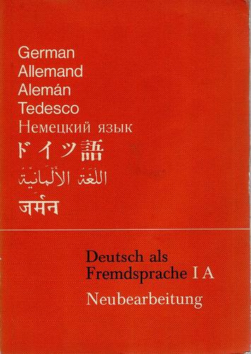 Cover Deutsch als fremdsprache IA, Grundkurs / Von Korbinian Braun, Lorenz Nieder, Friedrich Schmoe