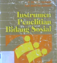 Cover Instrumen penelitian bidang sosial / Prof. Dr. H. Hadiri Nawawi, Dra. H.M. Martini Hadari