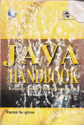 Cover Java handbook, Patric Naugthon :  Konsep dasar pemrograman Java