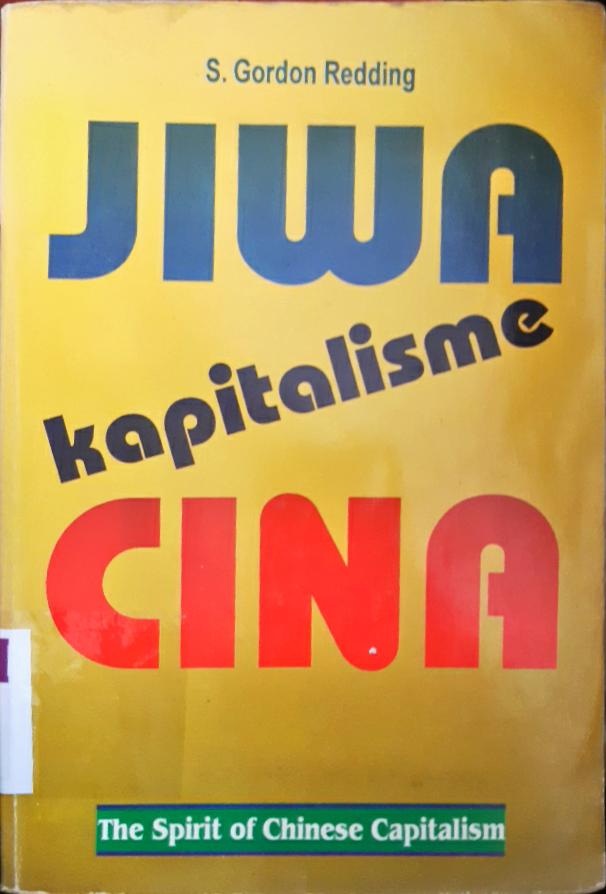 Cover Jiwa kapitalisme cina / Gordon Readding