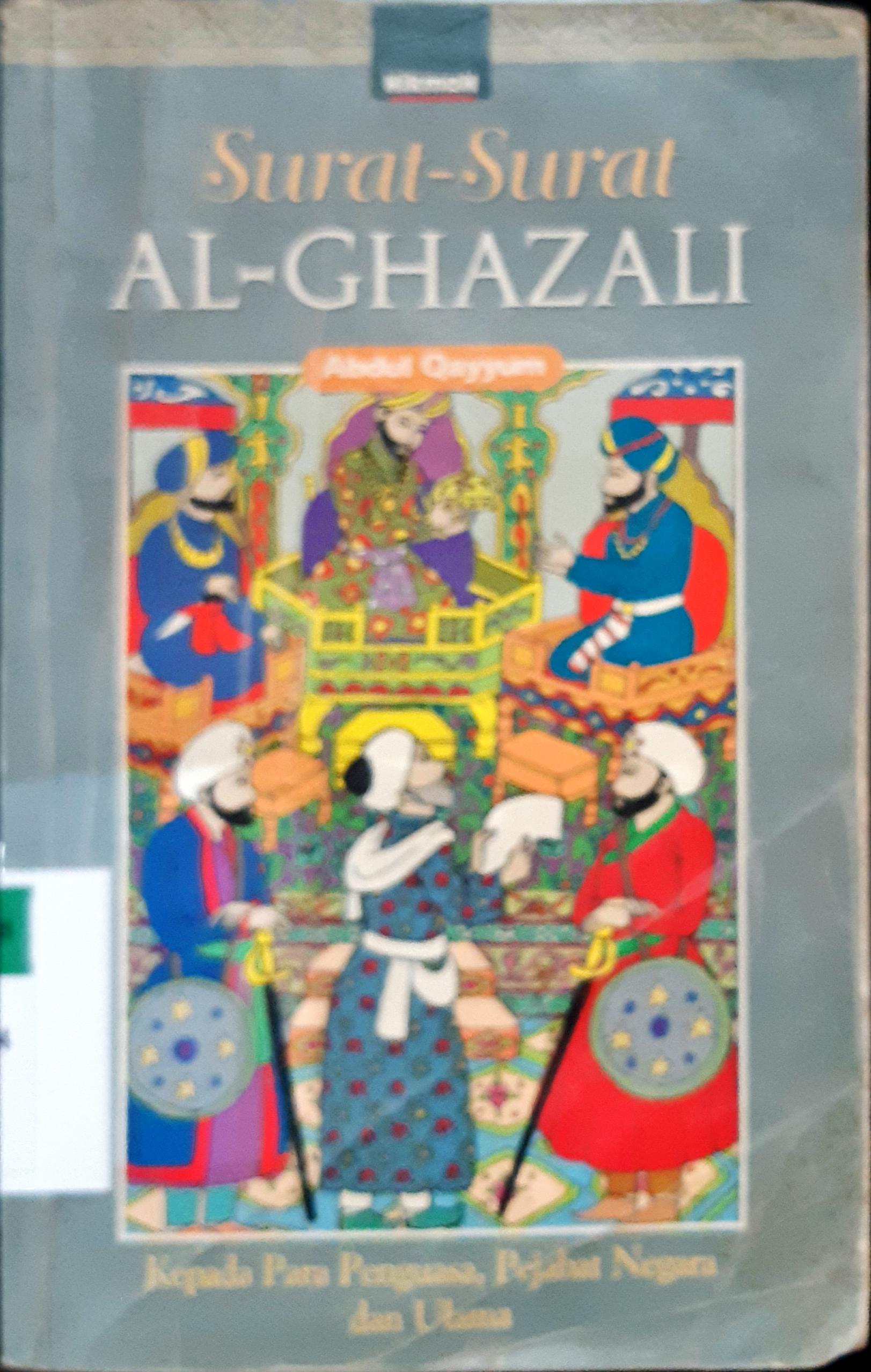 Cover Surat-surat Al-Ghazali, / Abdul Qayyum